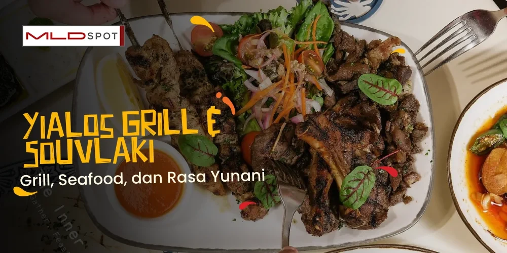 Cobain Makanan Yunani di Yialos Grill & Souvlaki